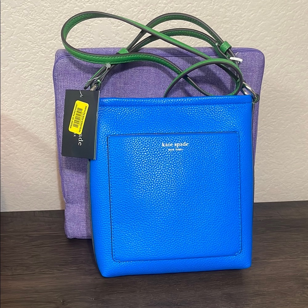 Kate Spade Blue and Green Crossbody Bag